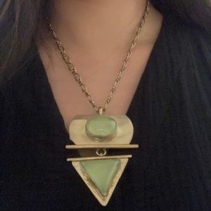 The Gramercy Project Lime Onyx Necklace